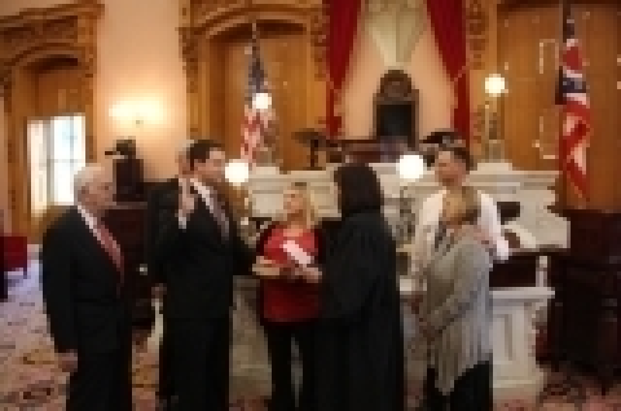Reps. McColley, Burkley Sworn In to Ohio House for 131st General Assembly