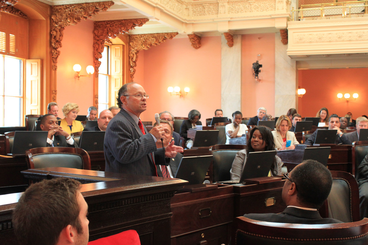 Rep. Sheehy addresses the House of Representatives