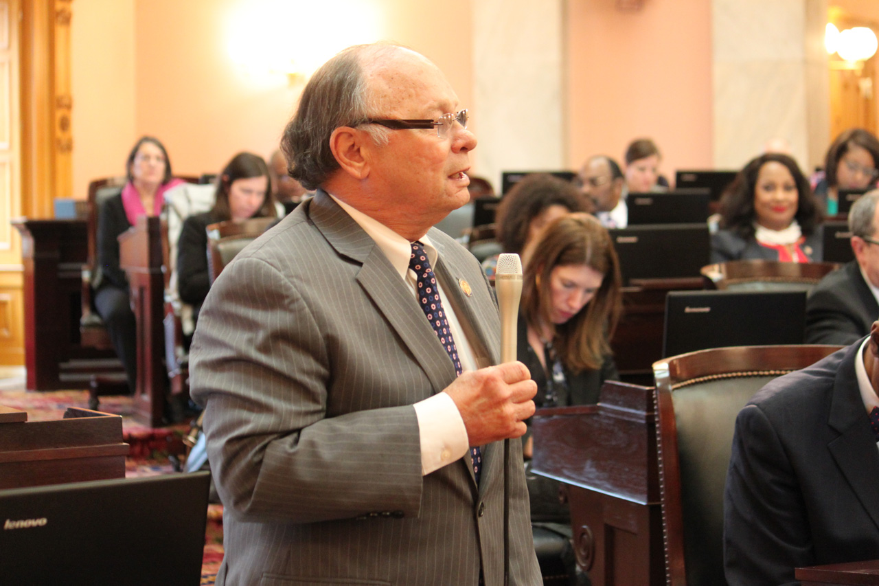 Rep. Sheehy speaking on the House floor in support of House Bill 250