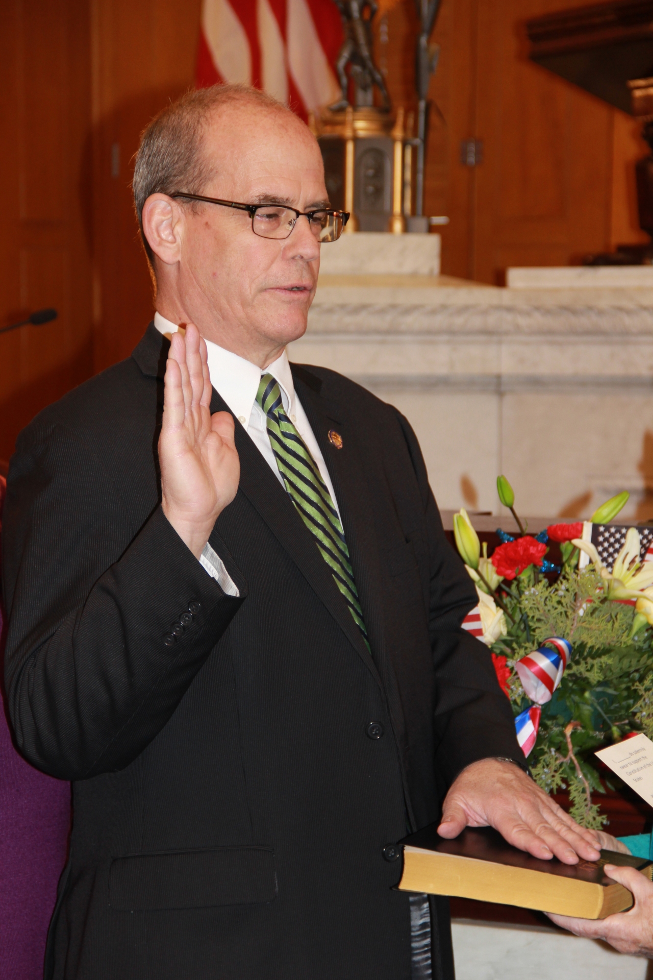 Rep. O'Brien is sworn in as State Representative