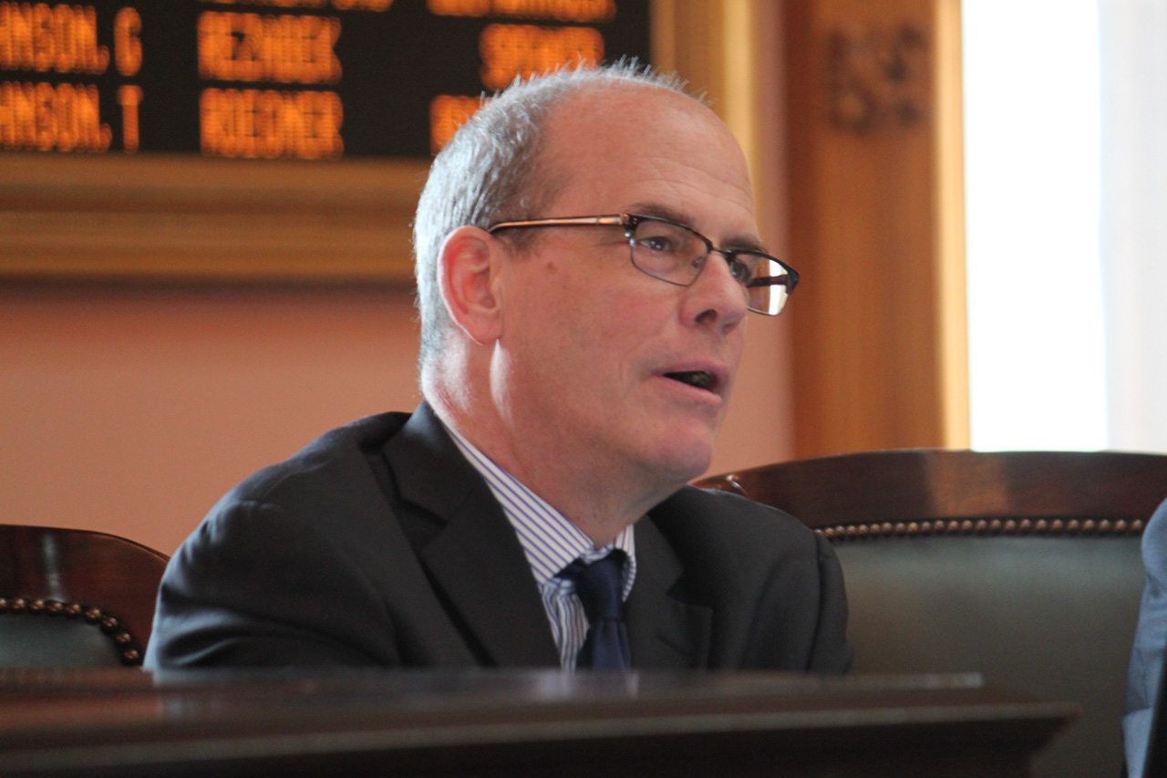 Rep. O'Brien during House session
