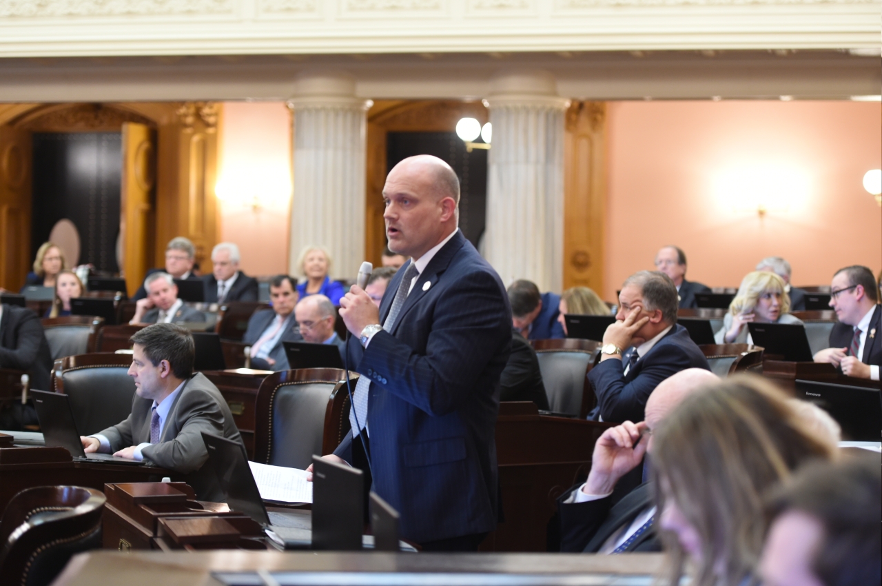 Rep. Wiggam speaks on the House floor on Feb. 5, 2020