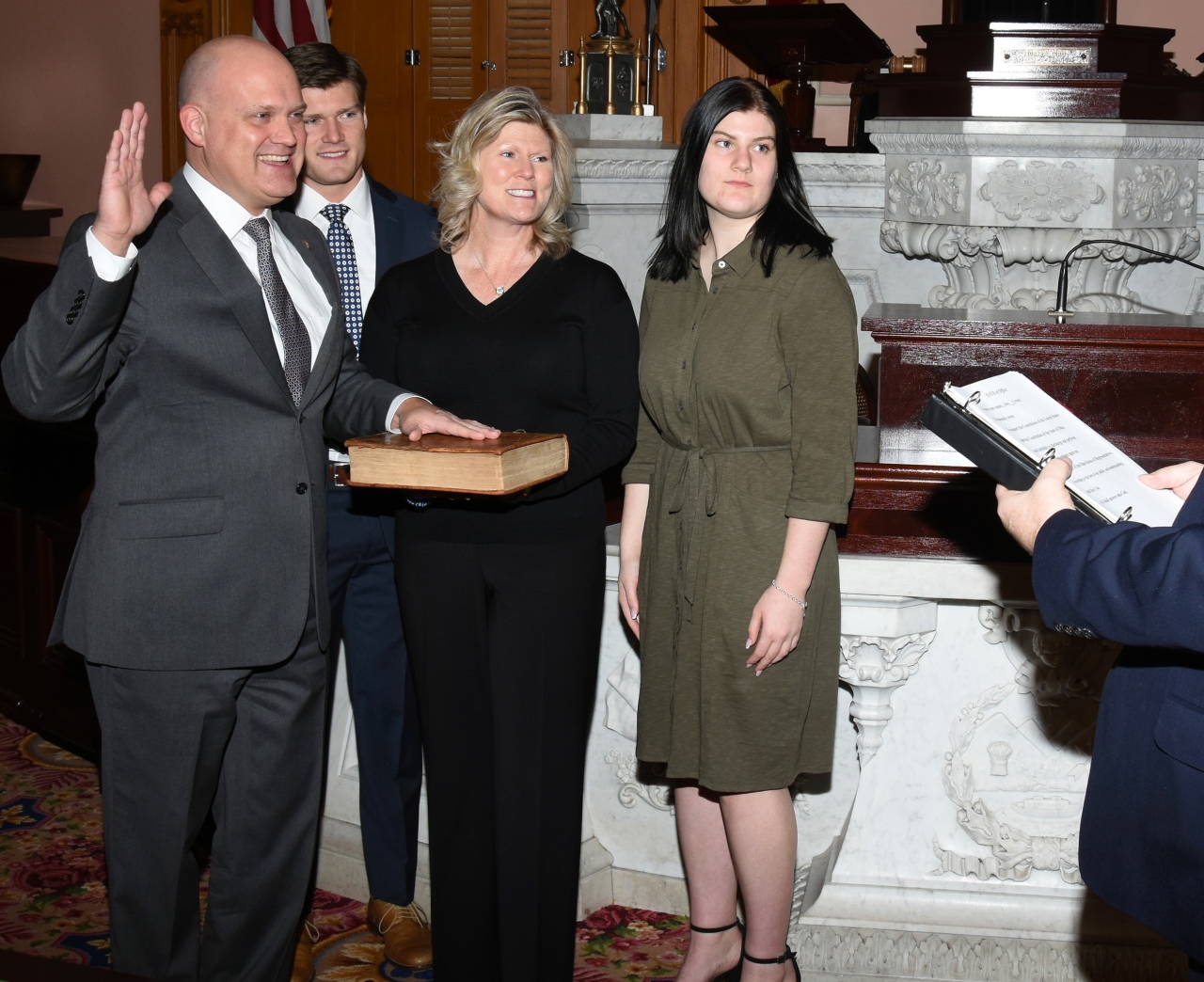 Rep. Wiggam sworn-in to the 134th General Assembly