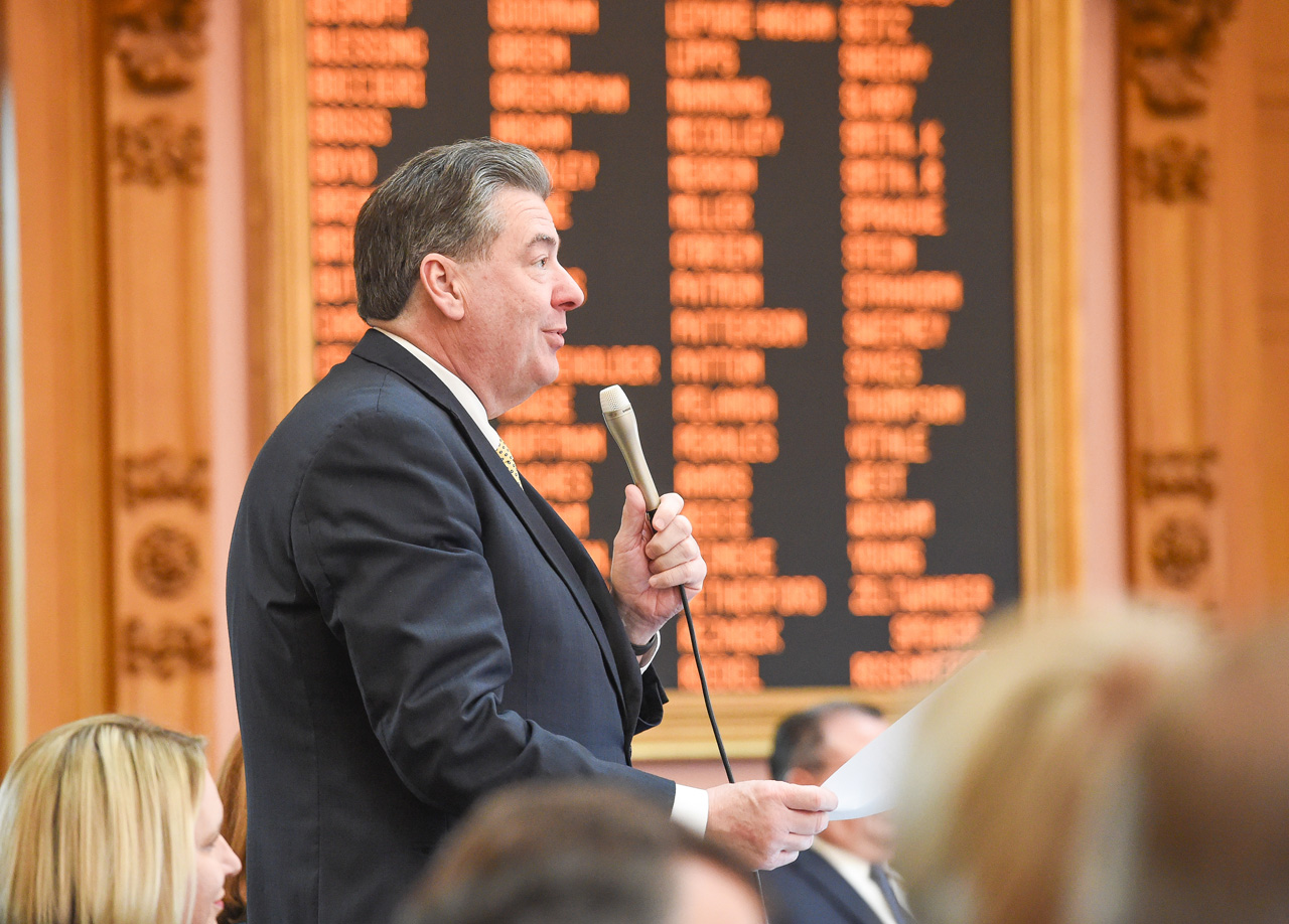 Rep. Patton during House Session March 8, 2017.