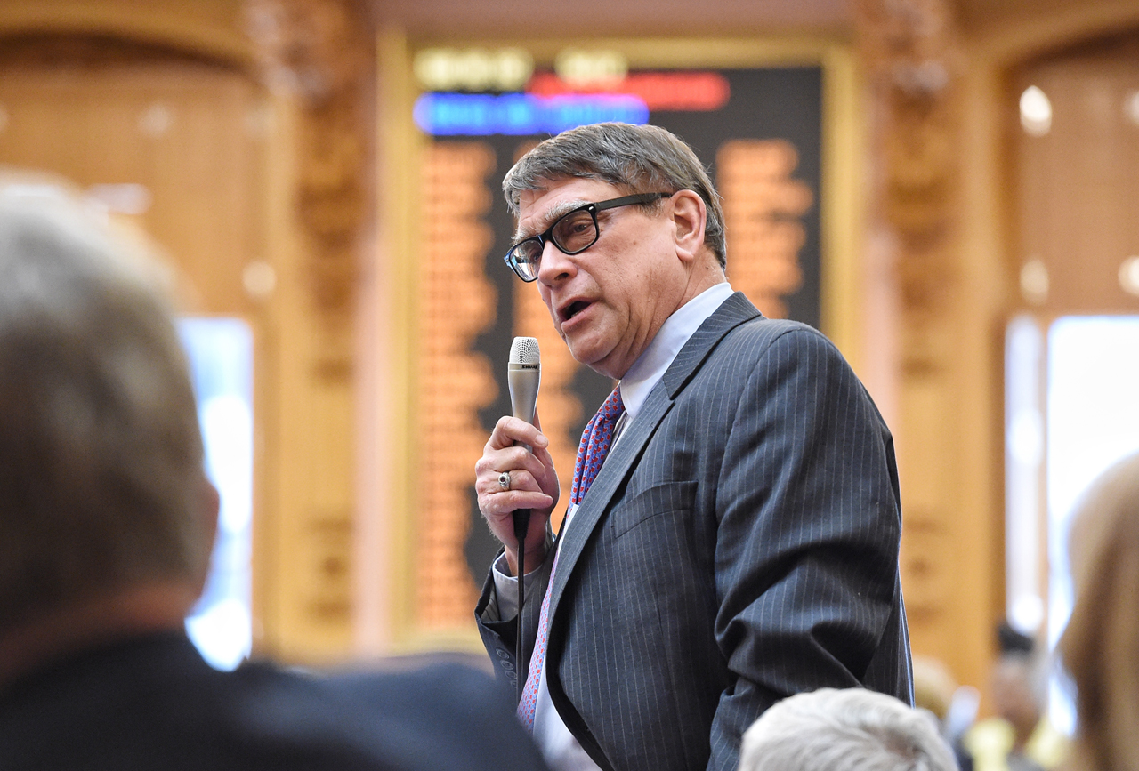 Rep. Seitz during House Session Feb. 28, 2018.