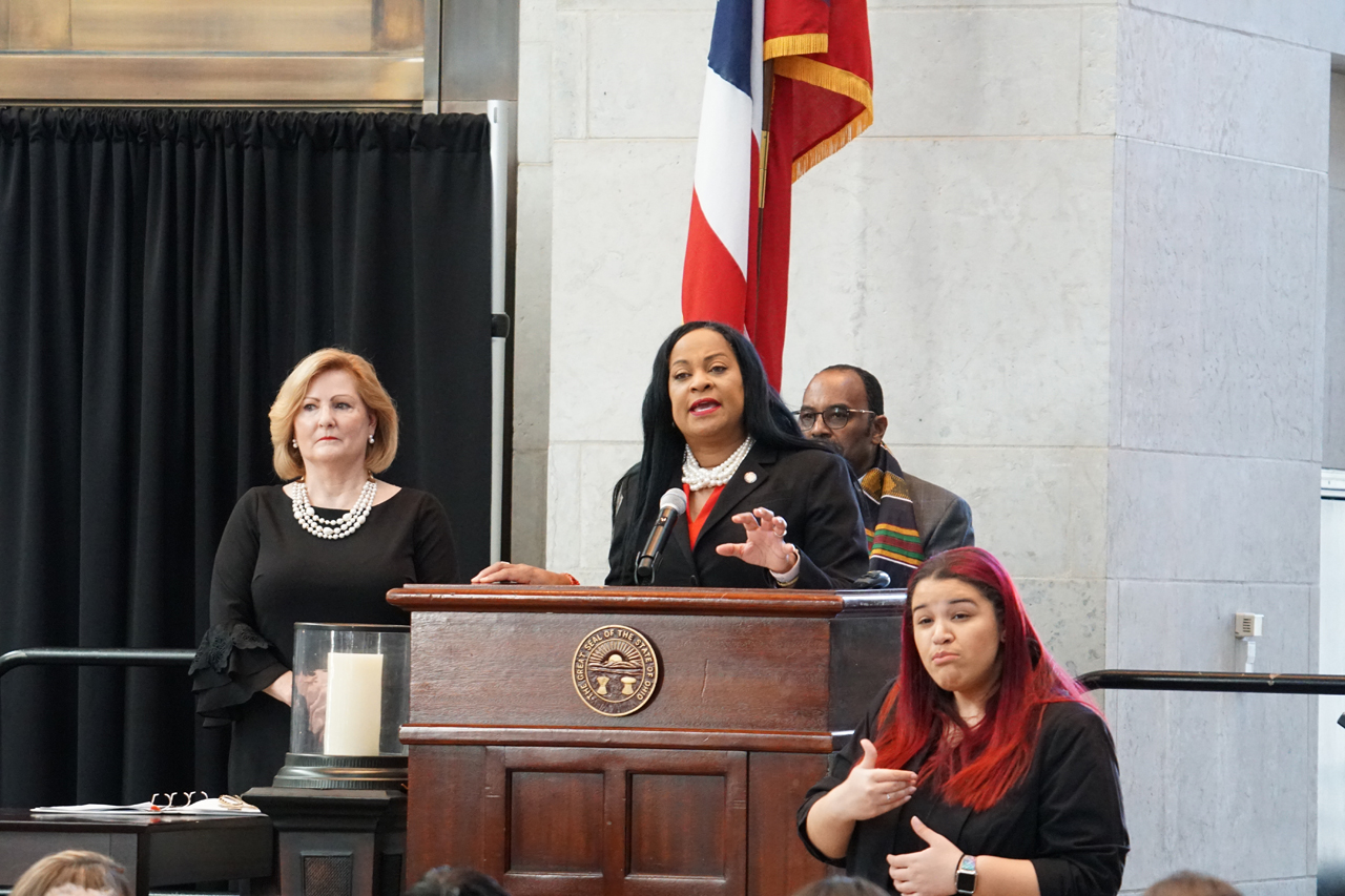 Rep. Galonski hosts the 10th annual Human Trafficking Awareness Day event at the Statehouse