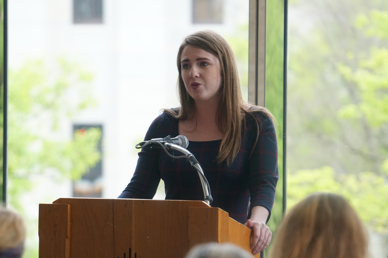 Rep. Sweeney speaks at 2019 Women's Lobby Day