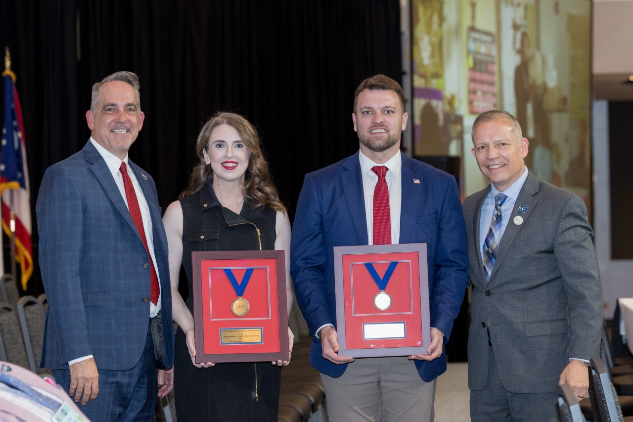 Rep. Sweeney Receives Legislative Champion of Public Education Award from Ohio Education Association