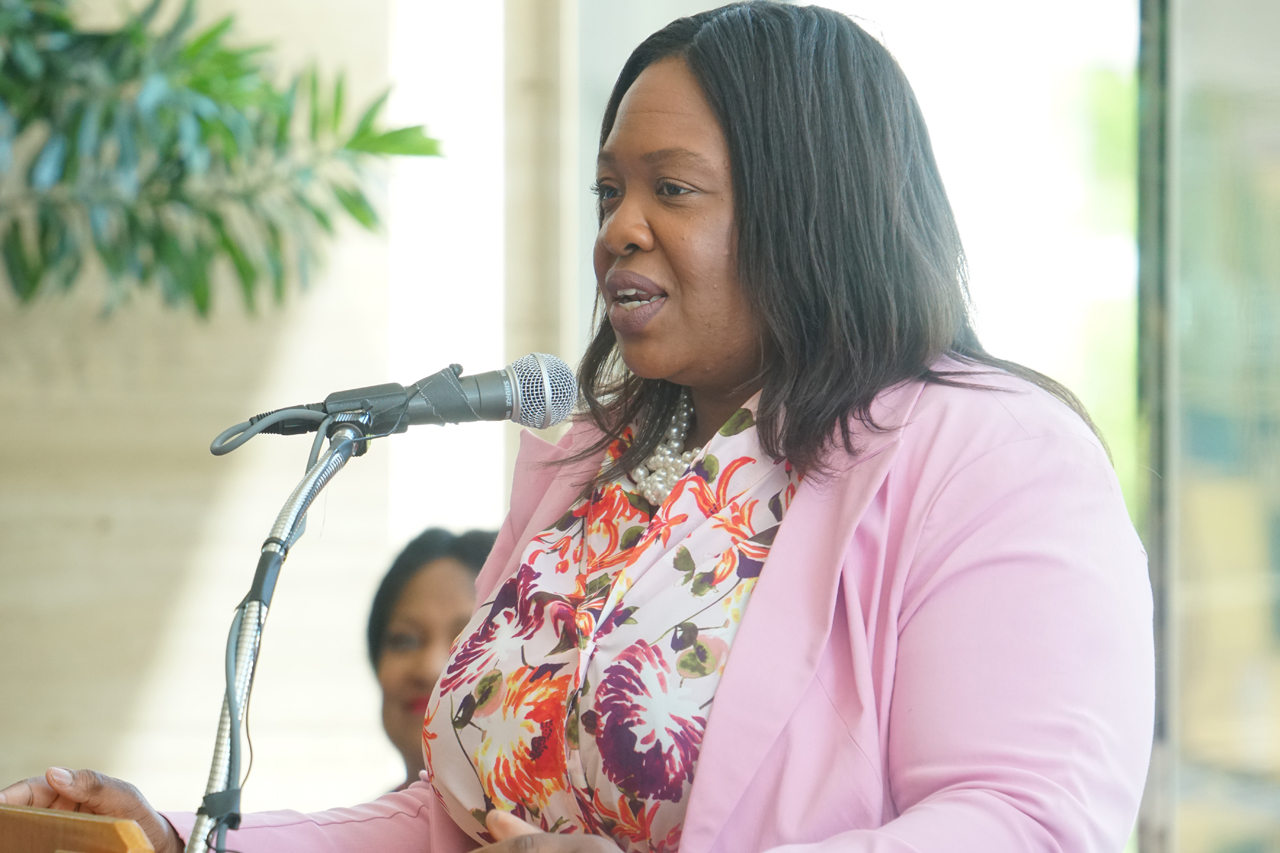 Rep. Brent speaks at 2019 Women's Lobby Day