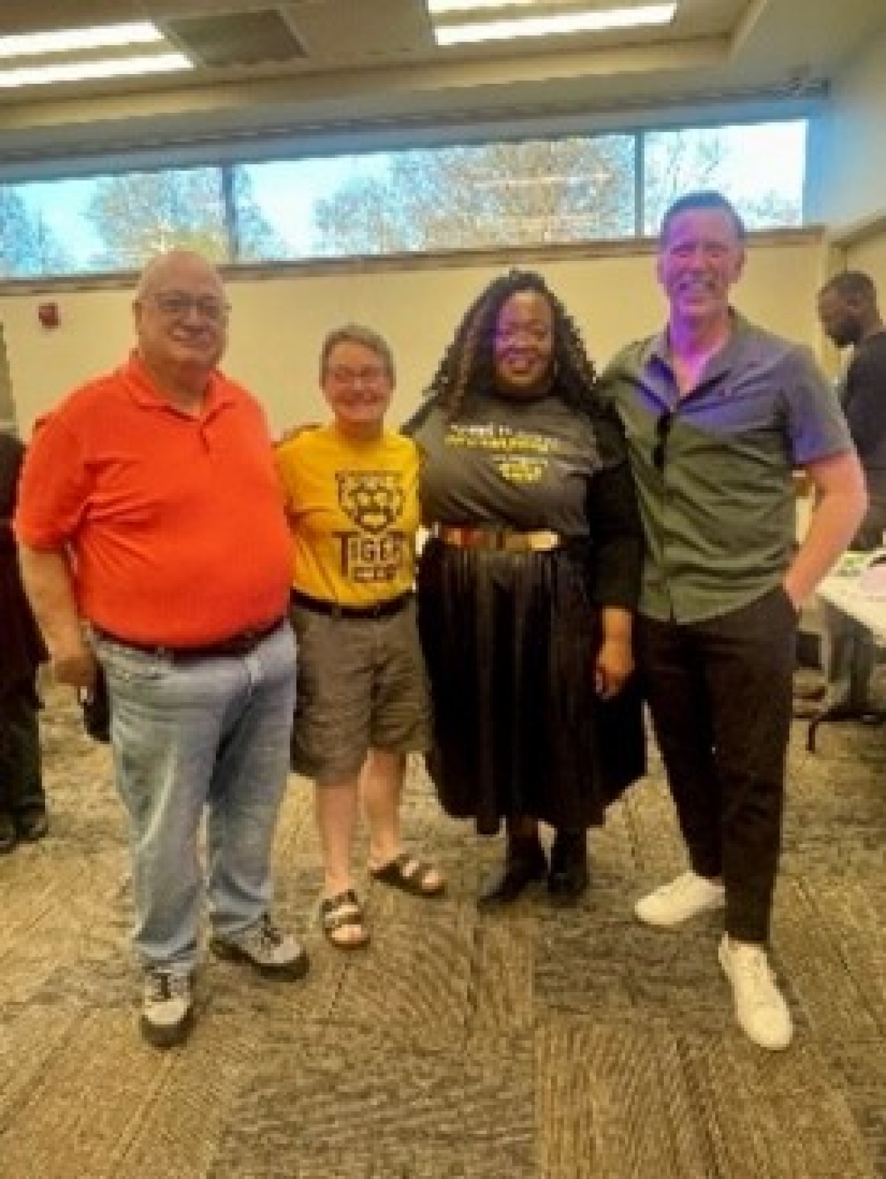 Rep. Brent with constituents at Cleveland Heights Town Hall