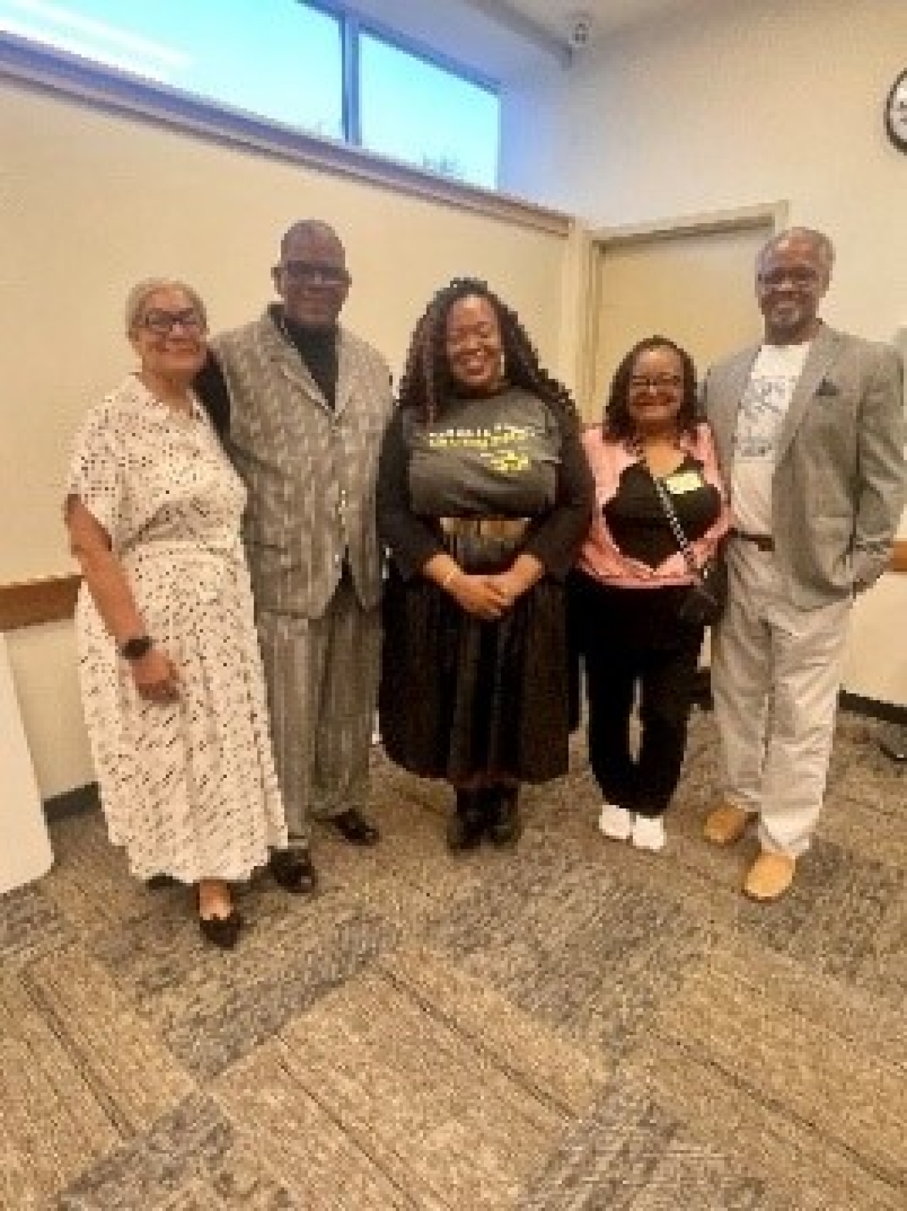 Rep. Brent with constituents at Cleveland Heights Town Hall 2025