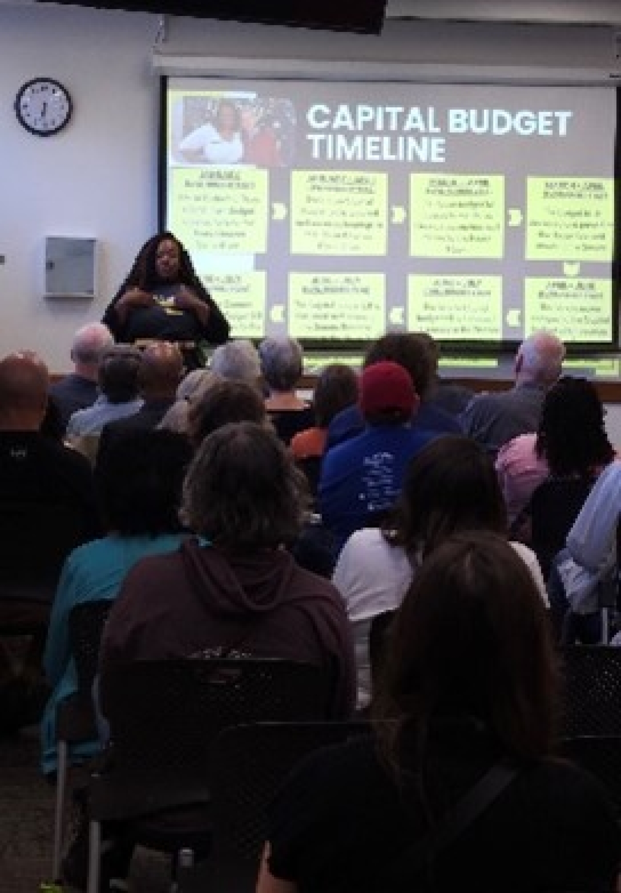 Rep. Brent speaks at Cleveland Heights Town Hall