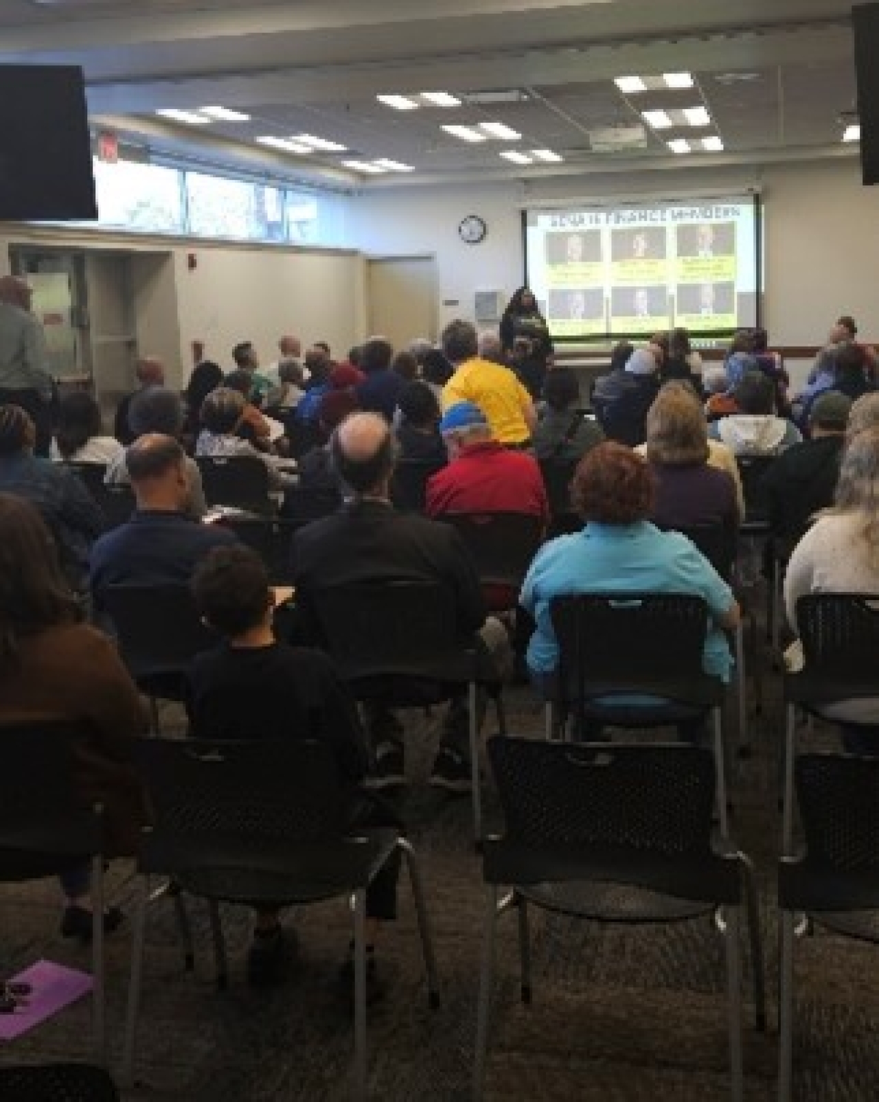 Rep. Brent speaks at Cleveland Heights Town Hall