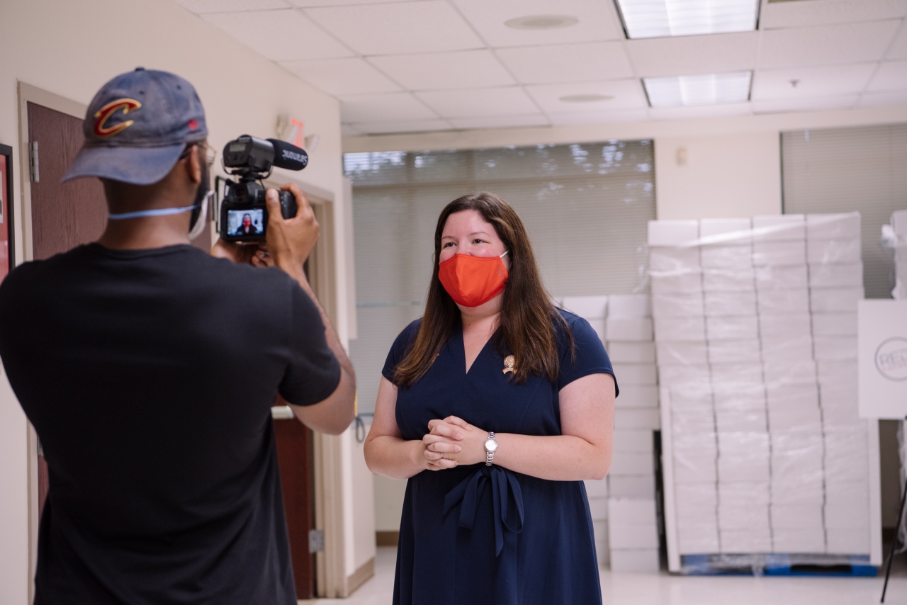 Rep. Miranda helps JobsOhio distribute PPE to Ohio businesses