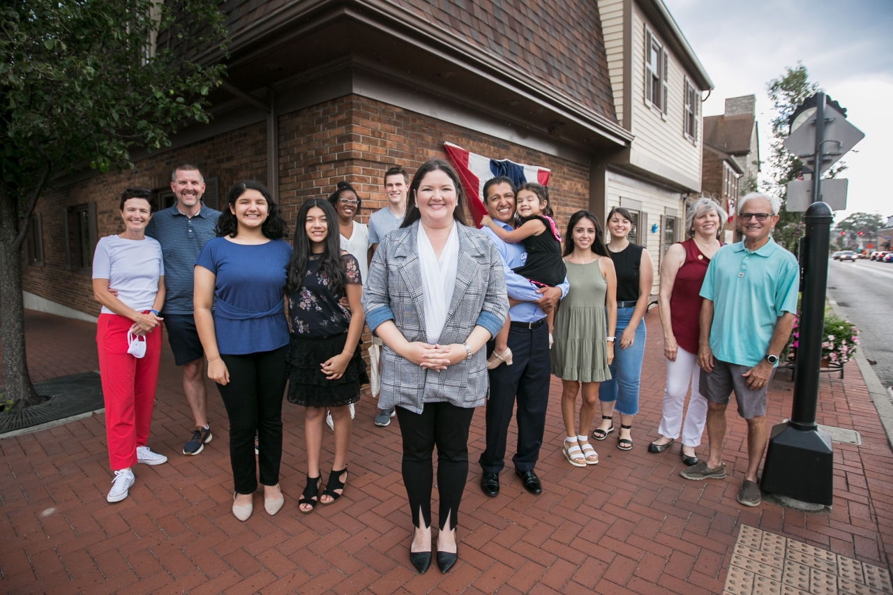 Rep. Miranda pictured with #Great28 constituents