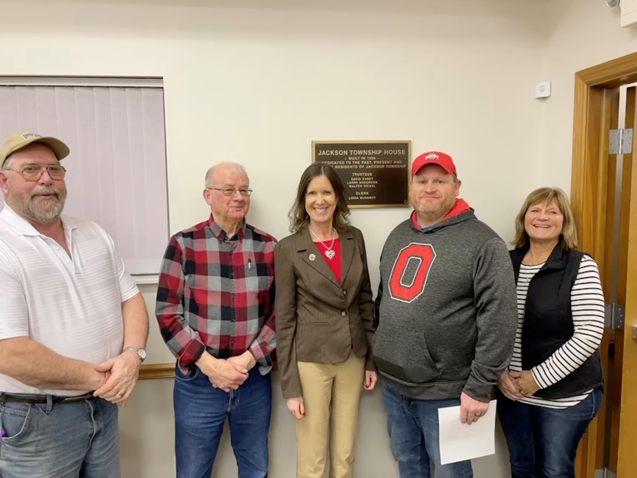 Representative Richardson recently enjoyed reconnecting with the dedicated Jackson Township Trustees.