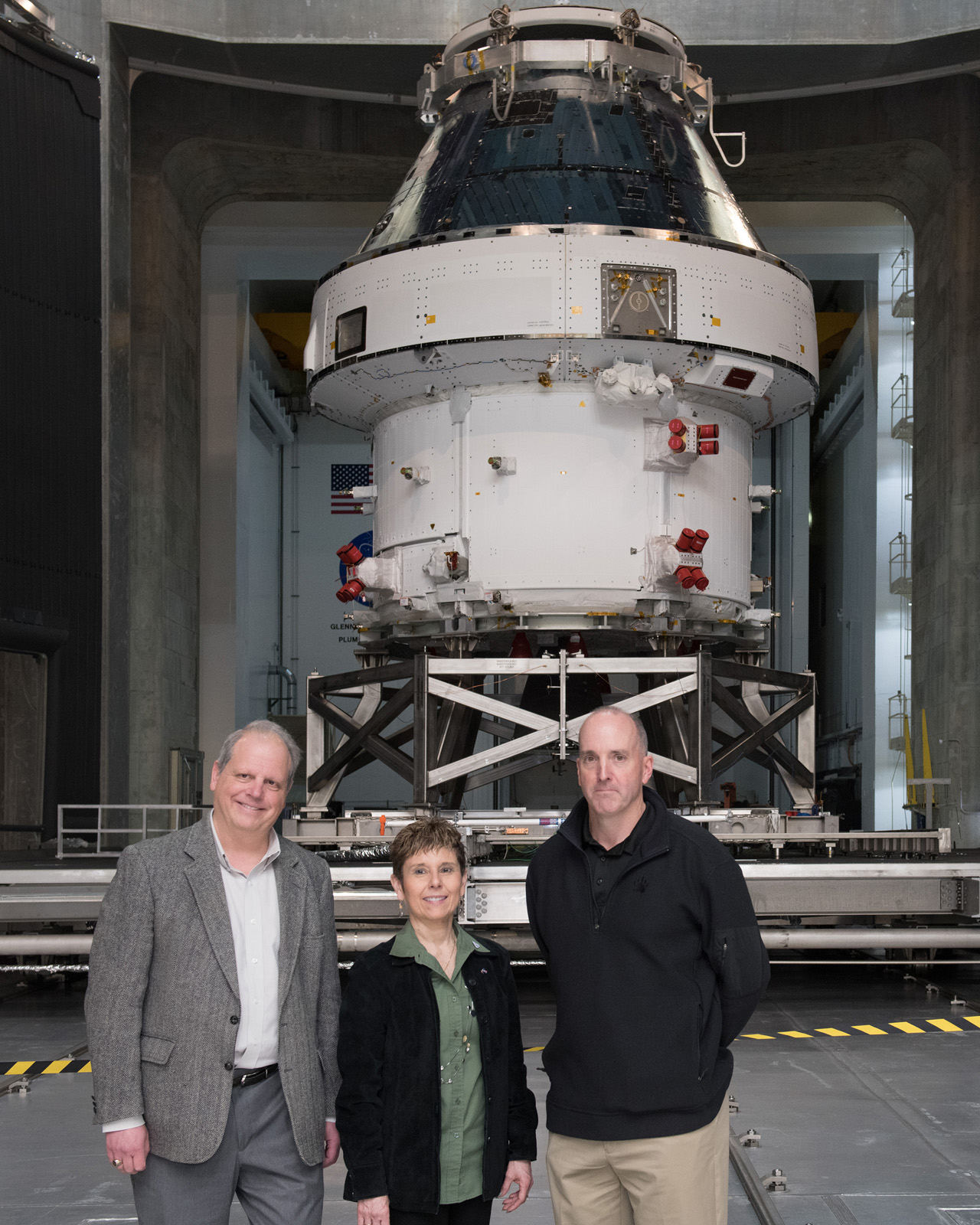 Rep. Holmes visits Plum Brook station in Sandusky, Ohio alongside space industry leaders.