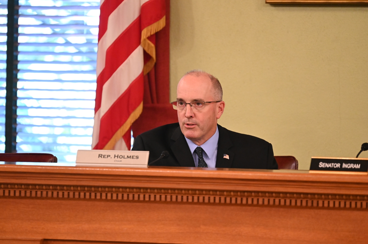 Rep. Holmes chairs the Joint Medicaid Oversight Committee.