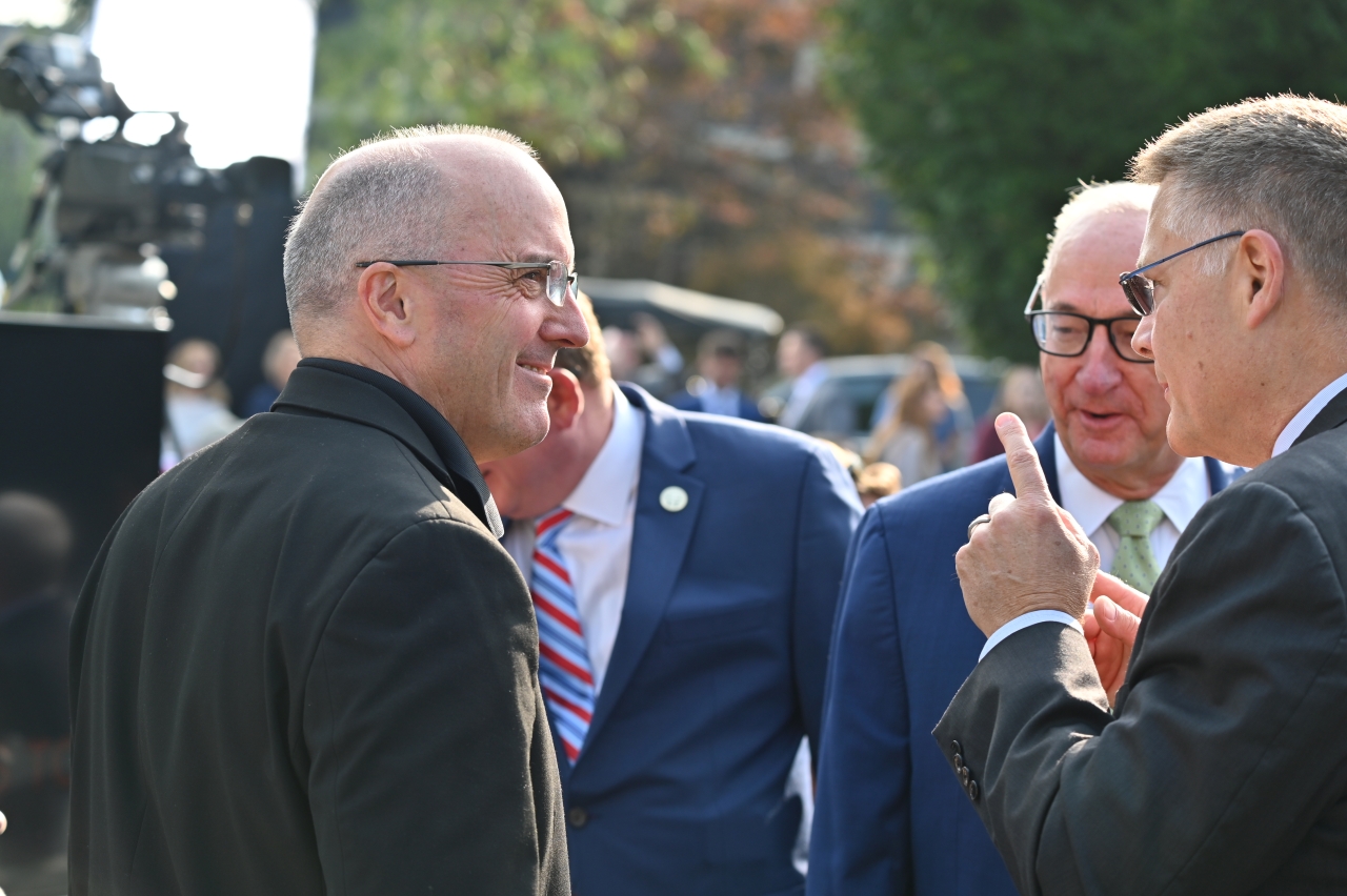 Rep. Holmes attends a historic aviation event in the Miami Valley.