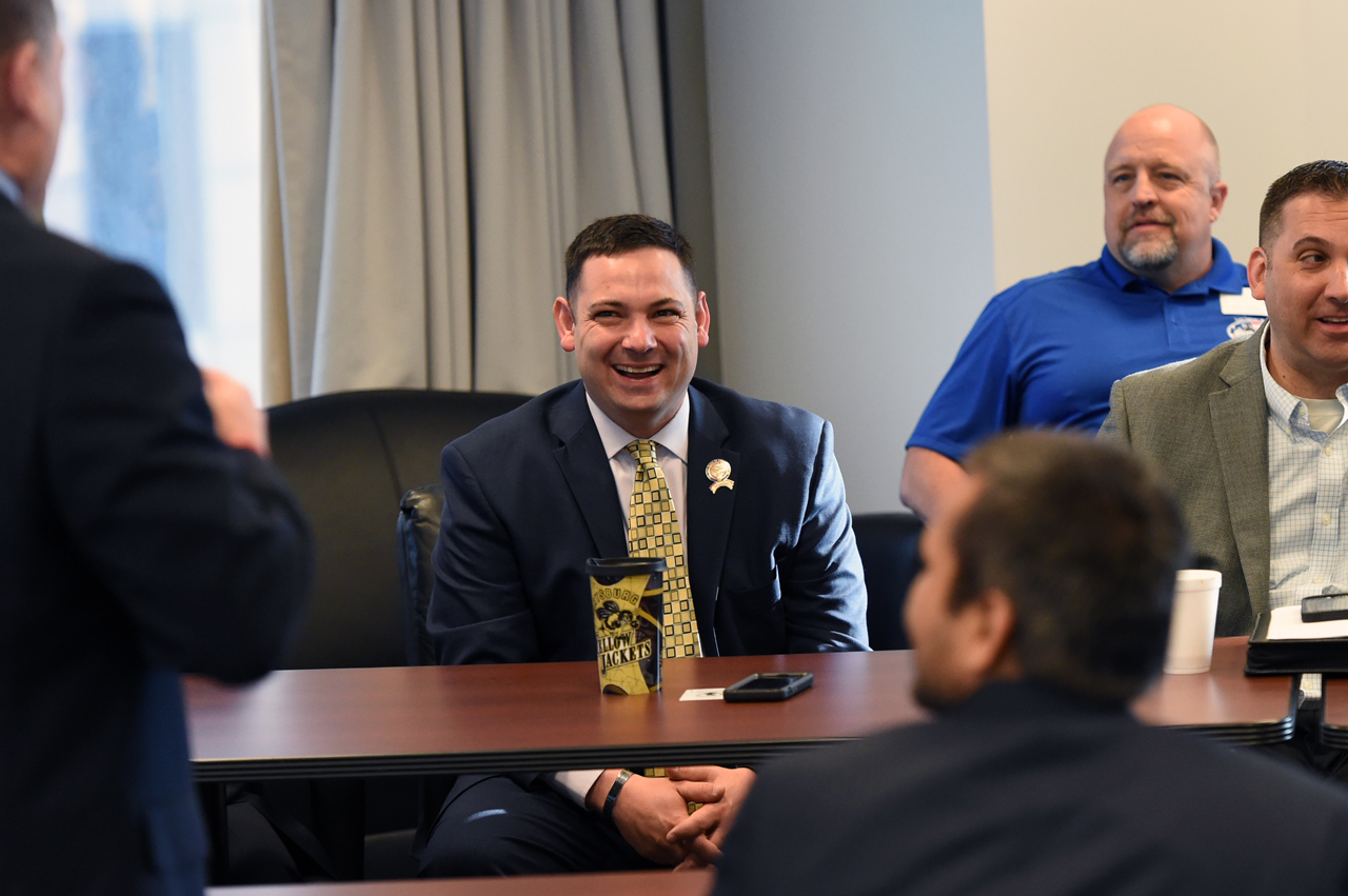 Rep. Ghanbari during the Joint Legislative Veterans Caucus Meeting.