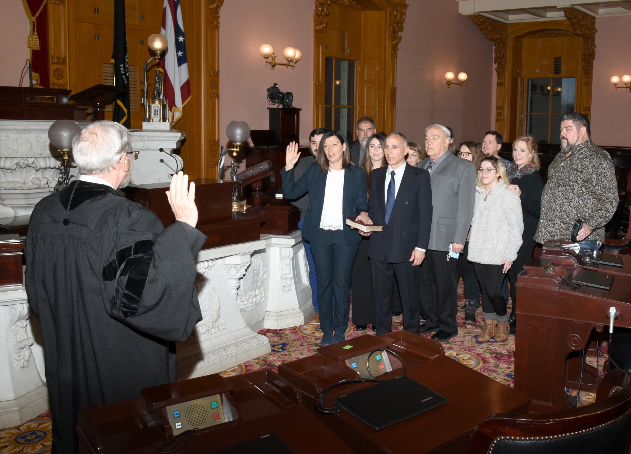 Rep. John Sworn-In to the 134th General Assembly.