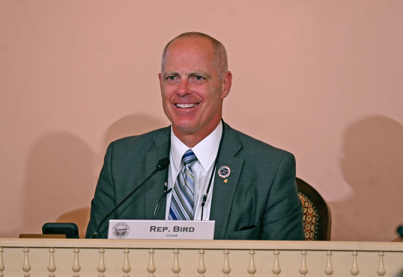 Chairman Bird during Primary and Secondary Education Committee