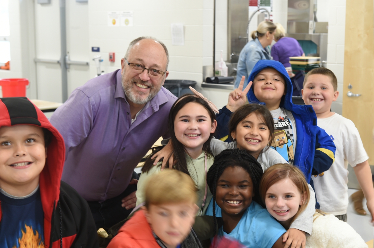 Representative Click at Fremont Ross Elementary