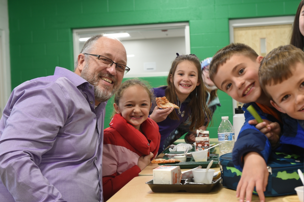 Representative Click at Fremont Ross Elementary