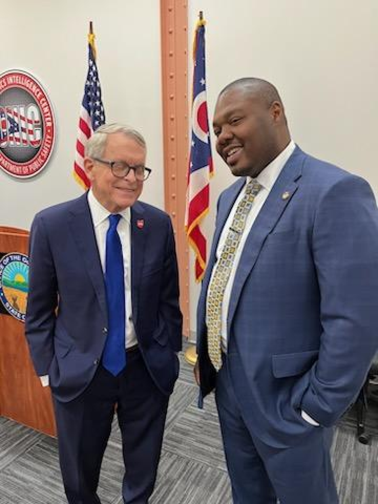 Rep. Rogers and Gov DeWine in Toledo