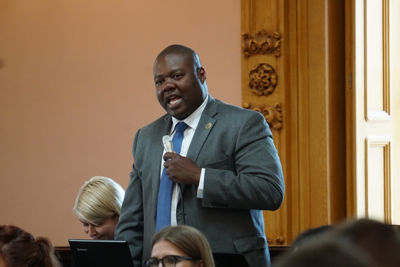 Rep. Rogers speaking on the House floor