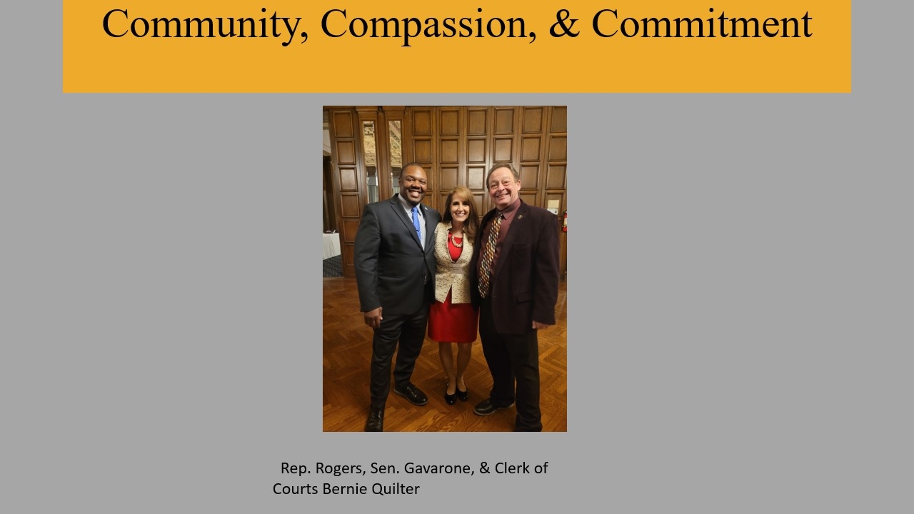 Rep. Rogers, Sen. Gavarone, & Clerk of Courts Bernie Quilter
