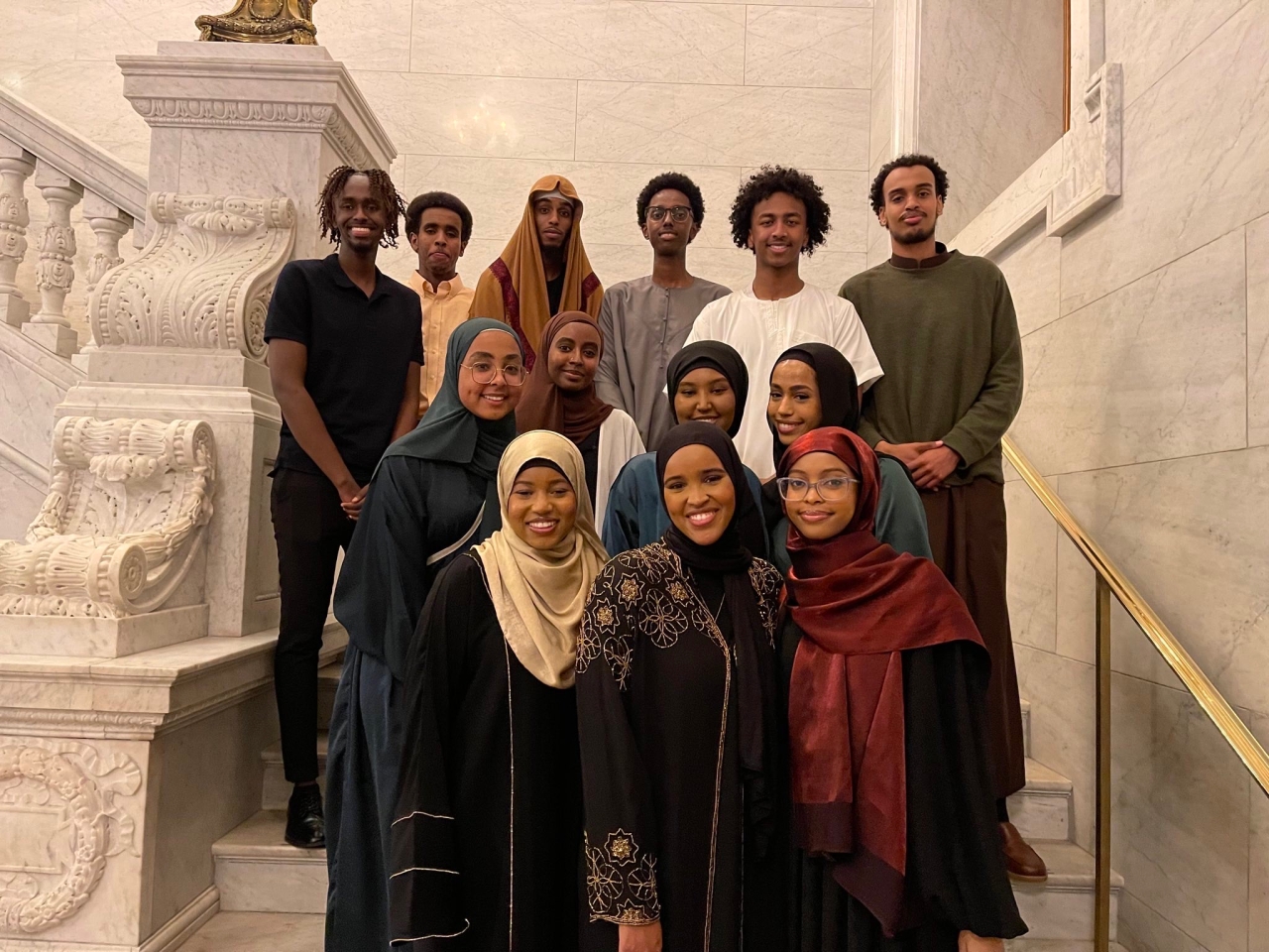 Rep. Munira with friends