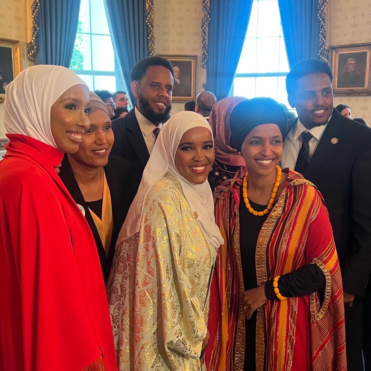 Rep. Munira at the Whitehouse