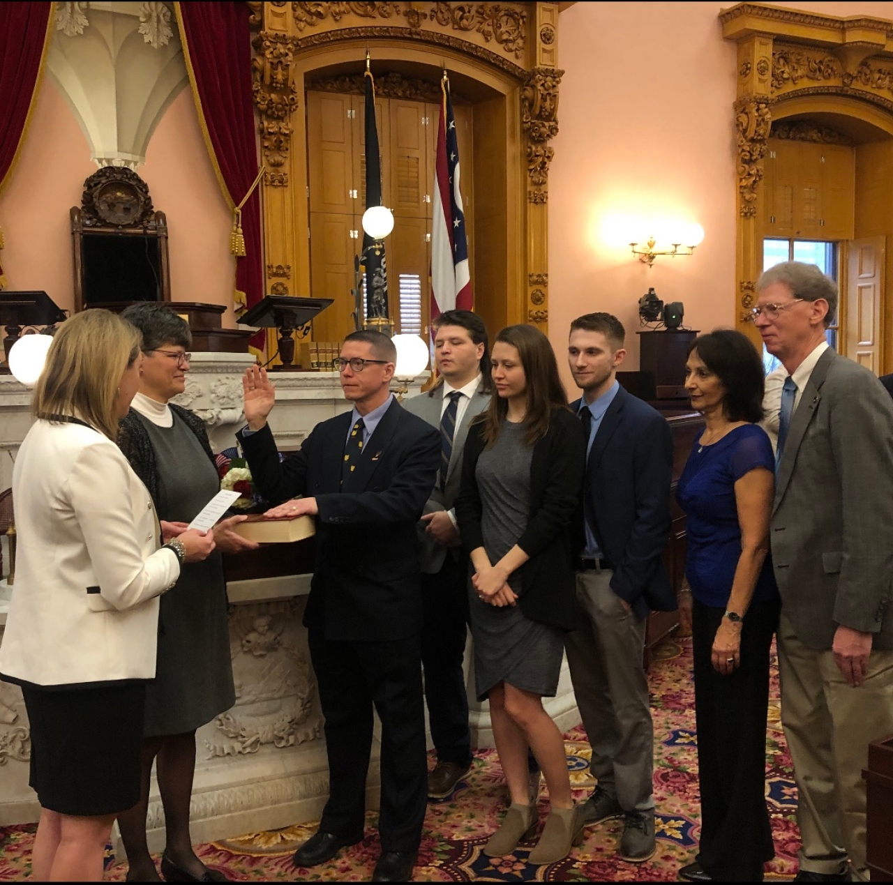 Rep. Brennan Swearing-In