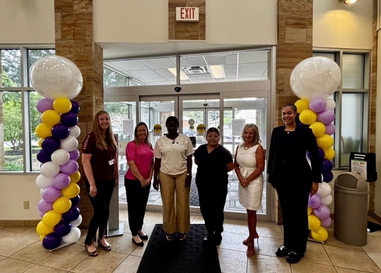Aug 2025 - Rep Baker taking a tour of the Lincoln Heights Health Center