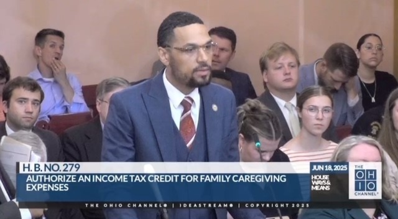 Rep. Williams testifying in favor of HB 279