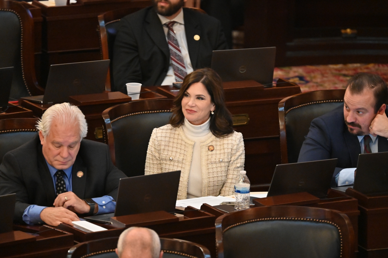 Representative King in House Session