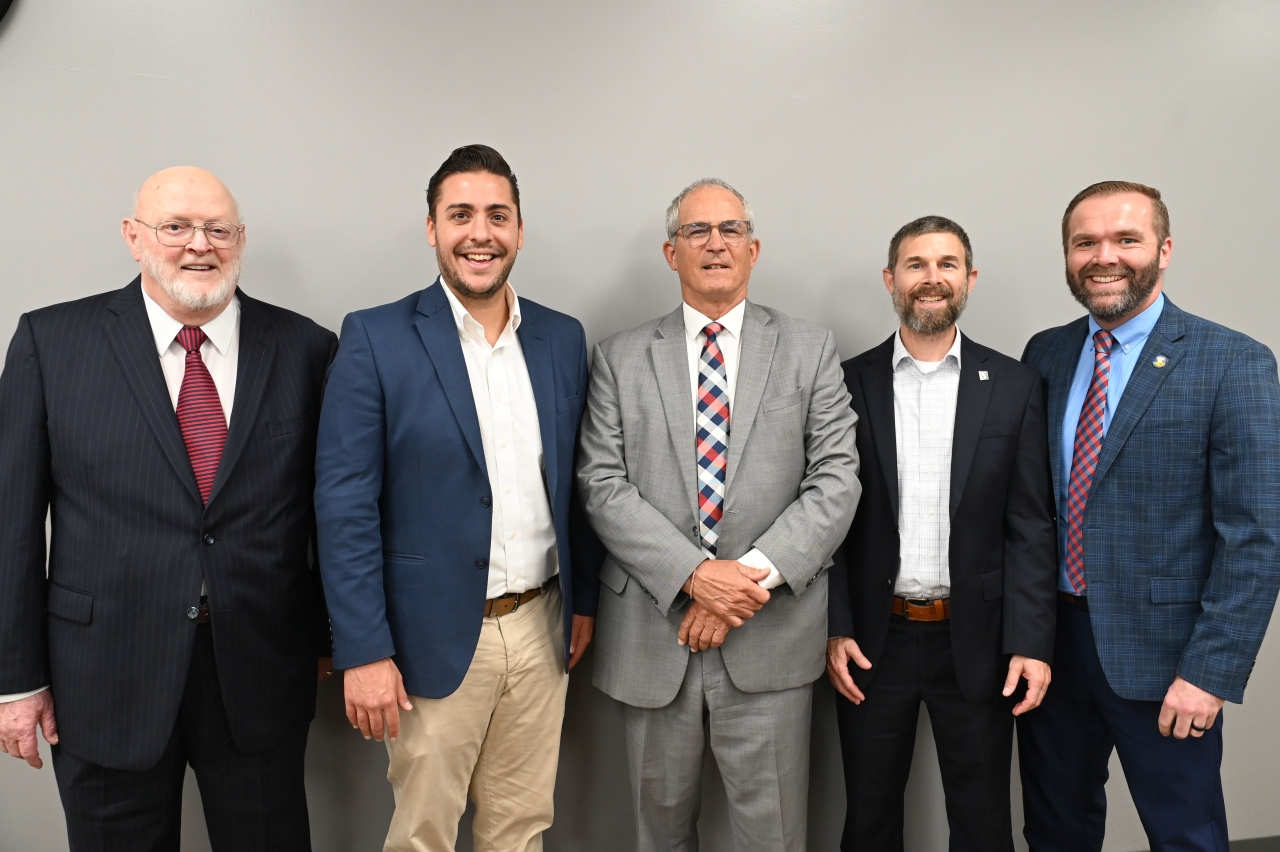 Rep. Pizzulli and local elected officials from the 90th House district.