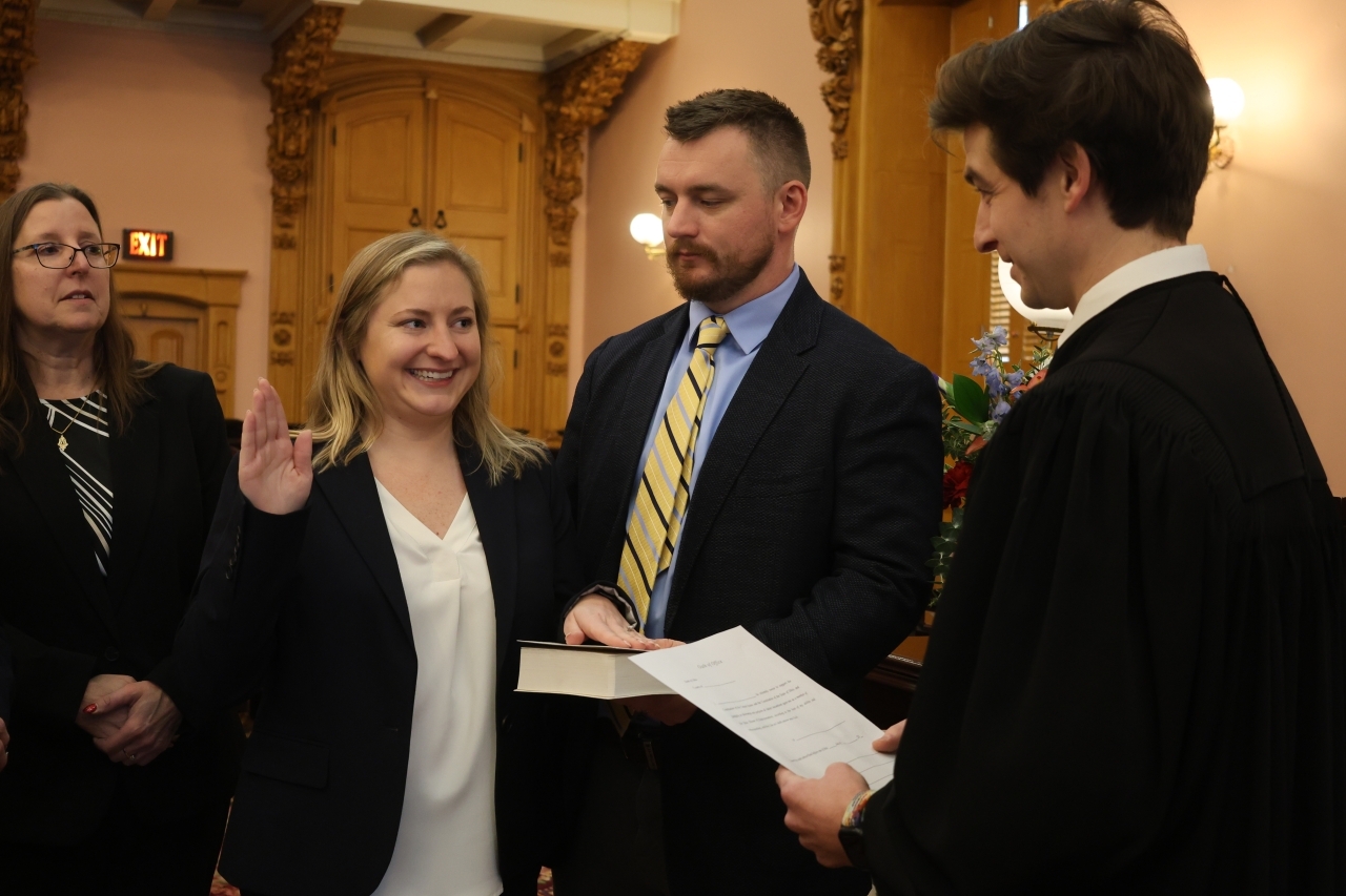 Rep. Cockley is sworn in as the State Representative for Ohio's 6th House District.