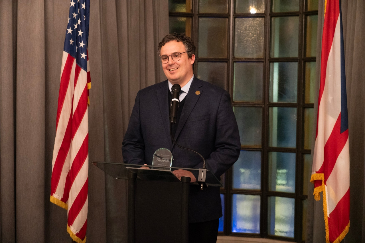 Rep. Glassburn is recognized as an Ohio Energy Champion by the Ohio Energy Action Fund for his work in passing HB 15, a comprehensive energy reform bill.