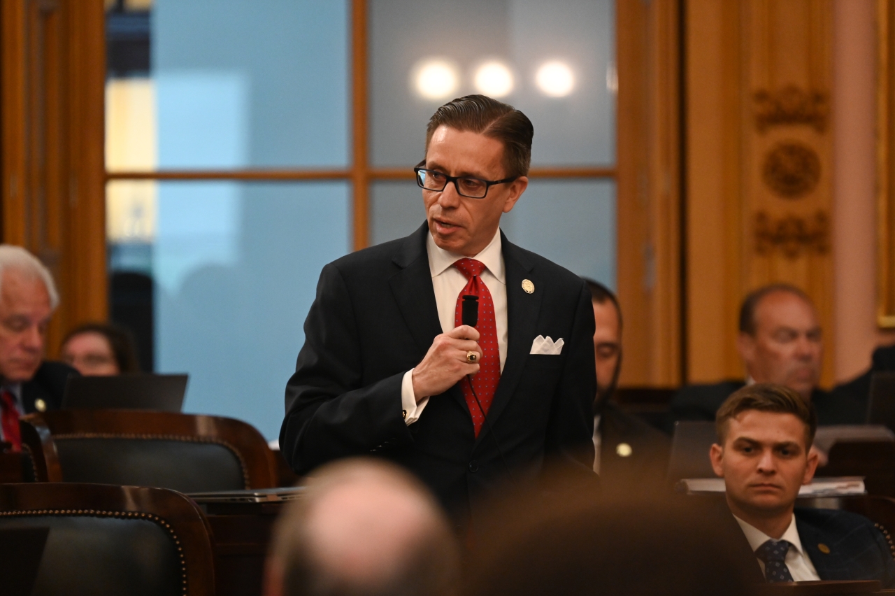 Rep. Dovilla in Session