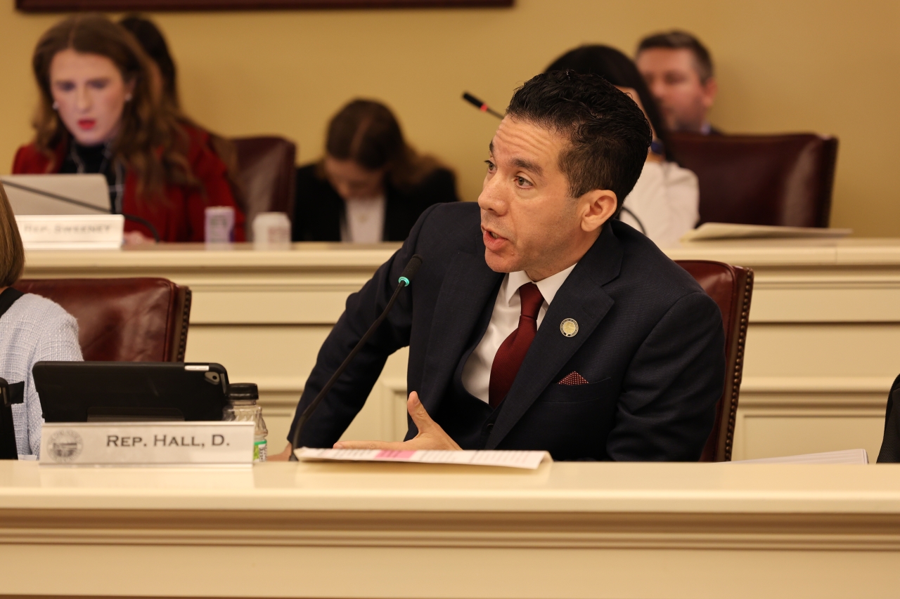 Rep. Hall asks the Attorney General's office about adequate resource funding in the House Medicaid Committee.