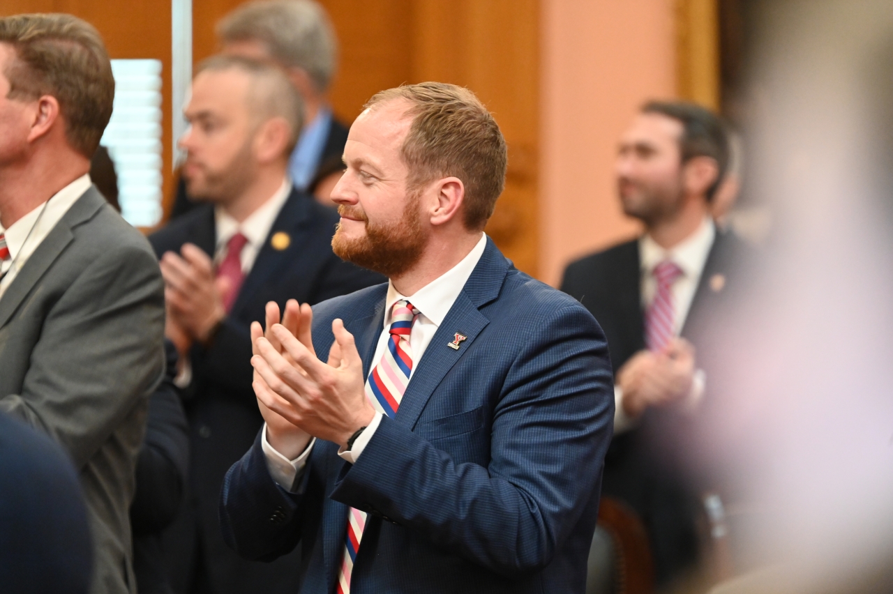Rep. Kishman on the House floor