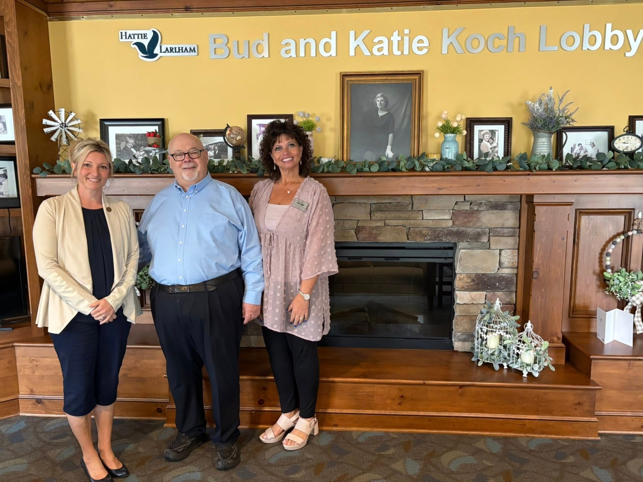State Representative Heidi Workman engages with the Hattie Larlham organization in Mantua to learn about the important work they are doing for individuals with developmental disabilities.