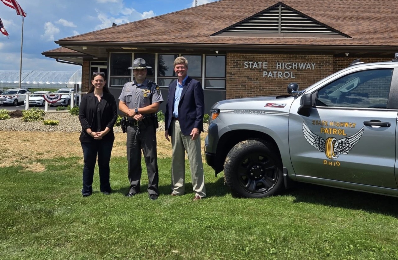 Rep. Craig visited the Ohio State Highway Patrol hiring event and open house
