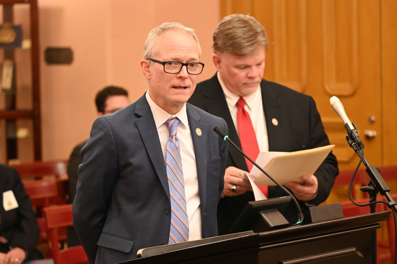 Rep. Newman in Committee