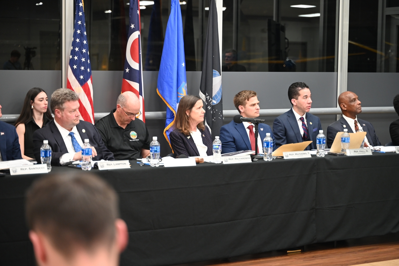 Rep. Ty Mathews and the Veterans and Military Development Committee