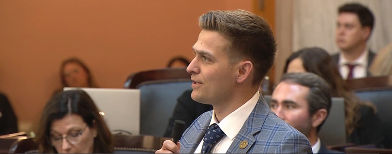Rep. Ty Mathews in House Session