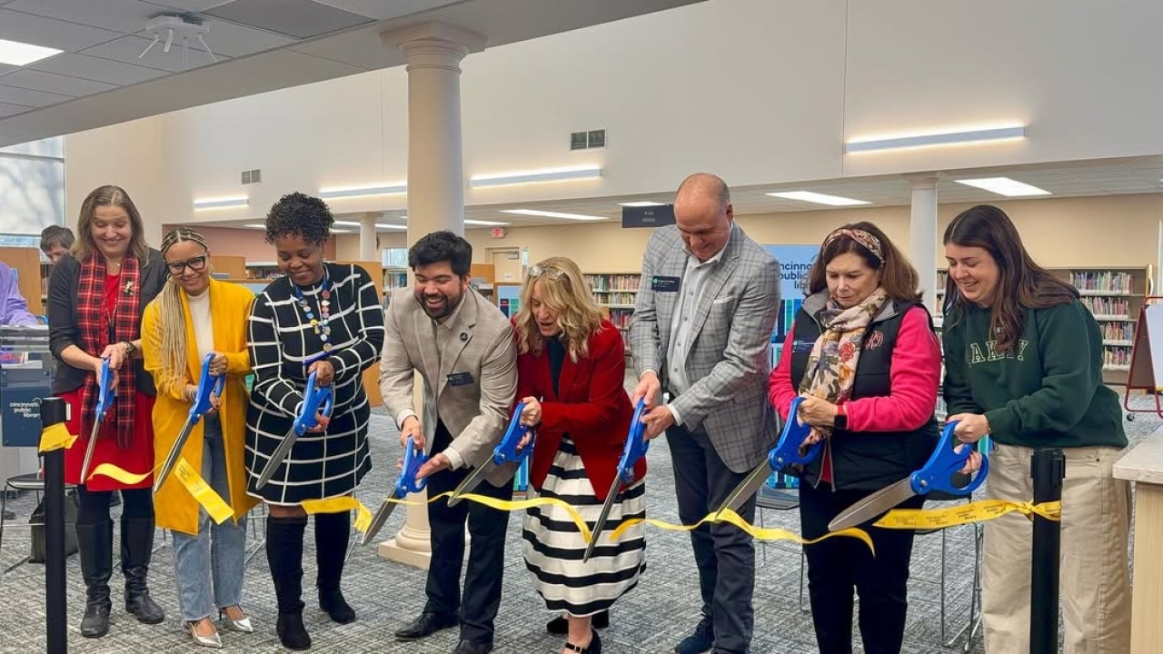 Representative Ashley Bryant Bailey joined community members in District 26 to celebrate the reopening of the Oakley Branch of the Cincinnati Public Library.