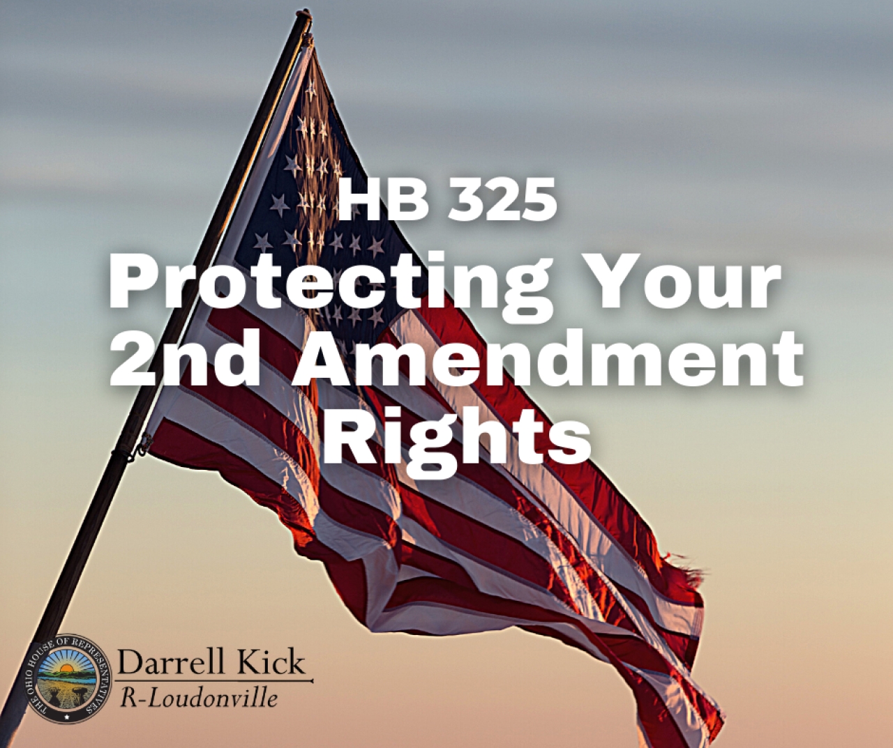 Kick Supports Passing of House Bill 325 Protecting Ohioans 2nd